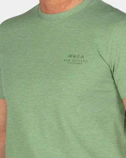 Army Green T-Shirt with Elastane