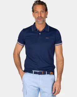 Basic Blue Solid Polo