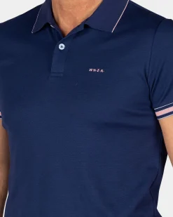 Basic Blue Solid Polo