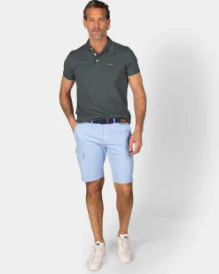 Basic Green Cotton Polo