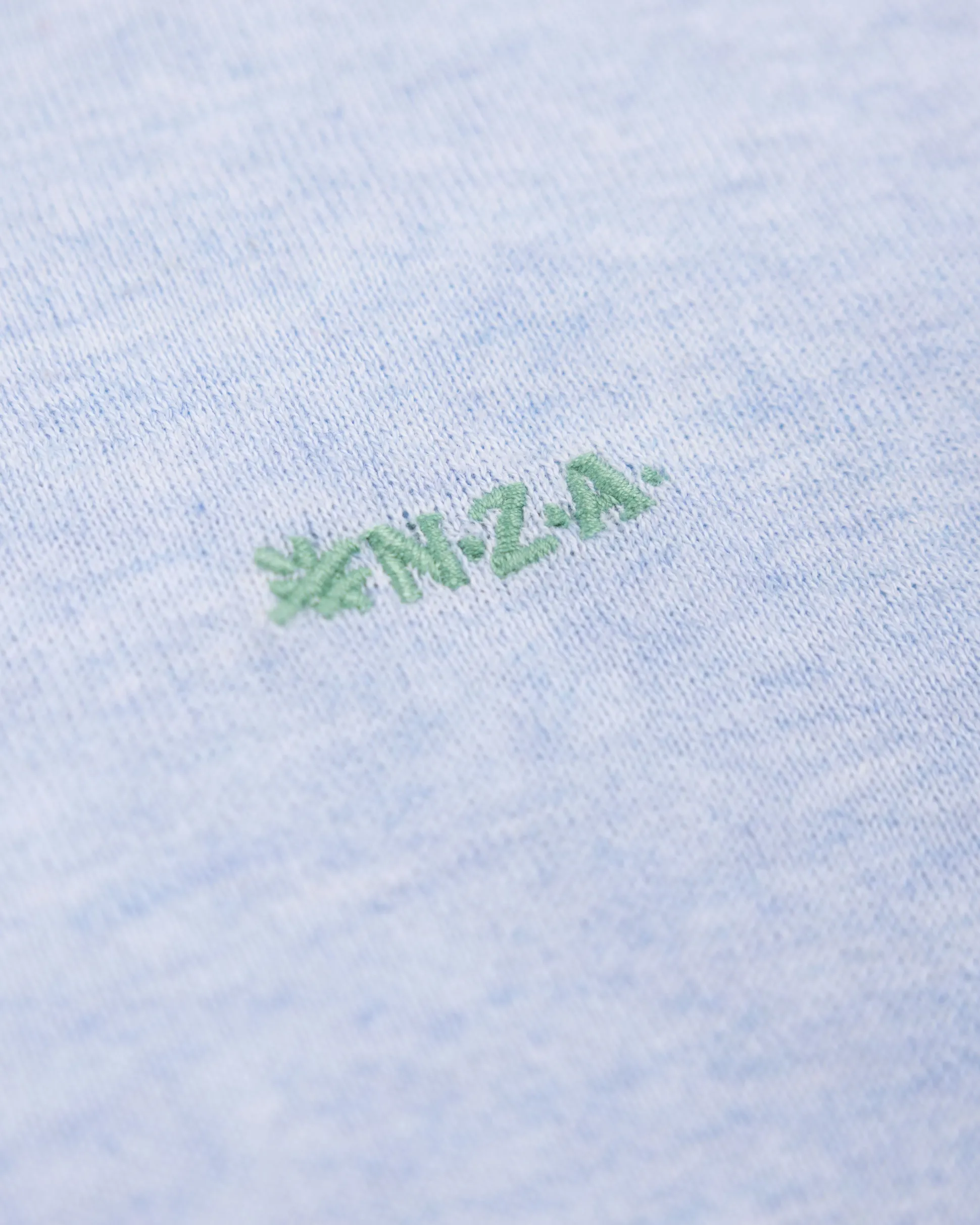 Basic light blue polo shirt