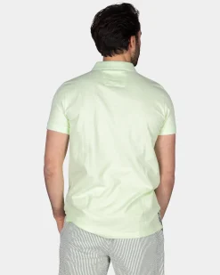Basic Mint Green Cotton Polo