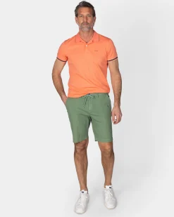 Basic Orange Solid Polo