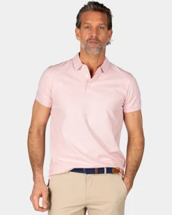 Basic Pastel Pink Cotton Polo