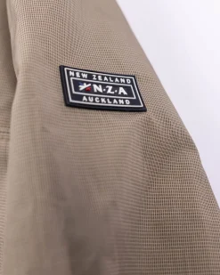 Beige bomber jacket