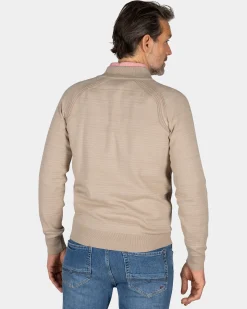 Beige cotton cardigan