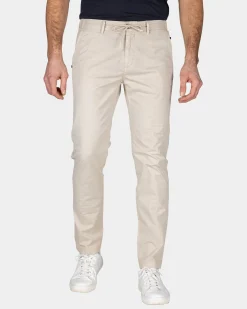 Beige cotton chino