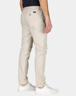 Beige cotton chino