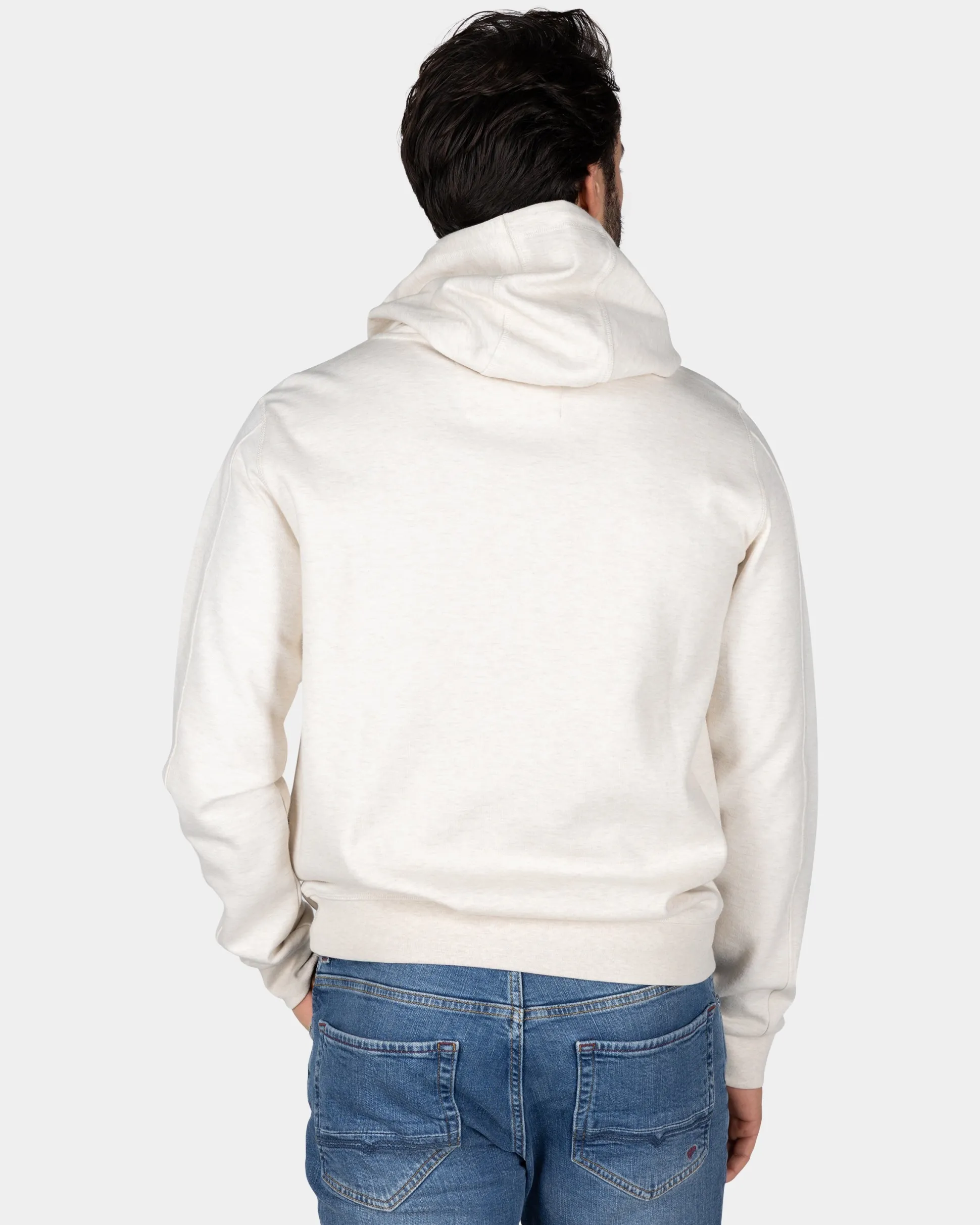 Beige hoodie