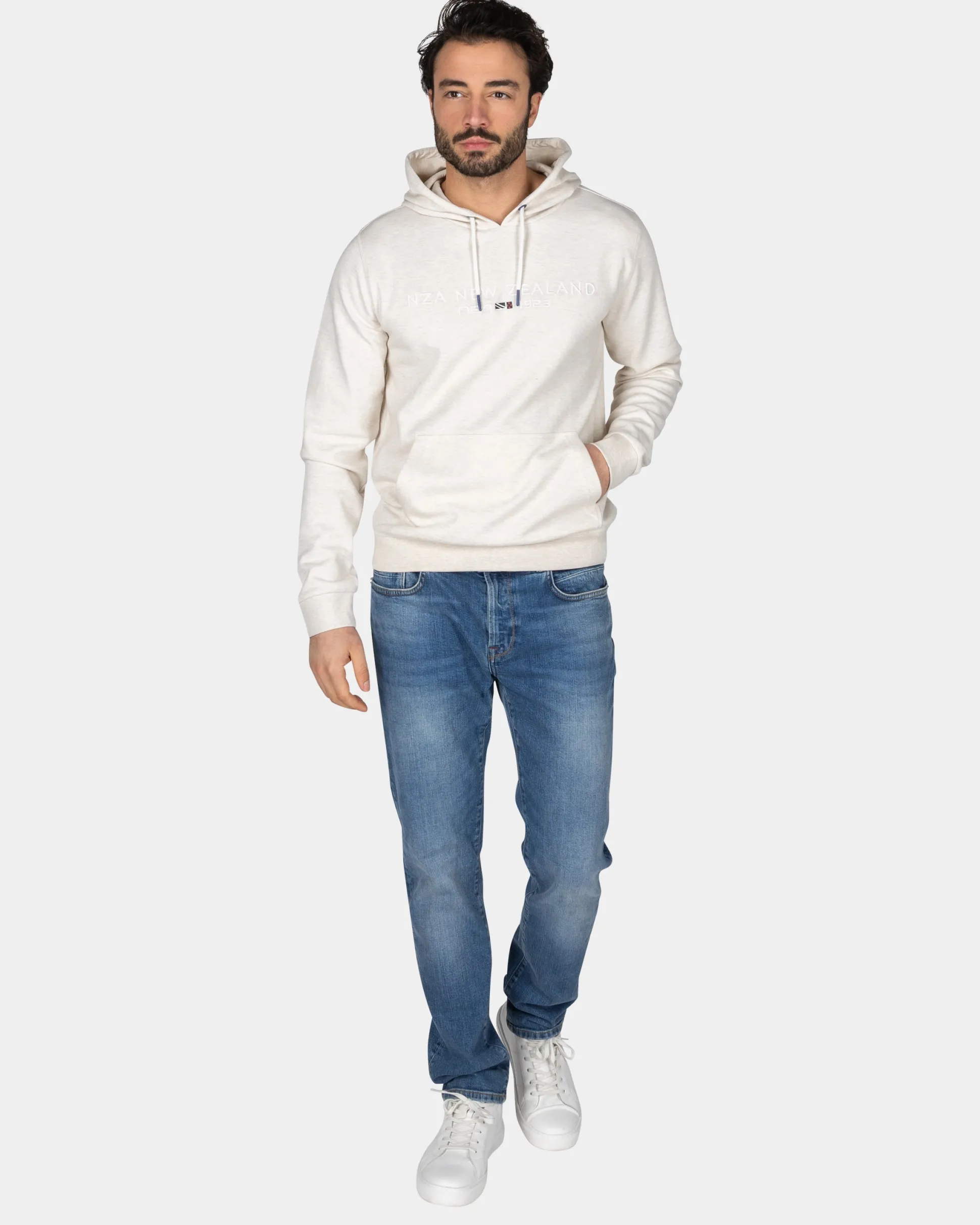 Beige hoodie