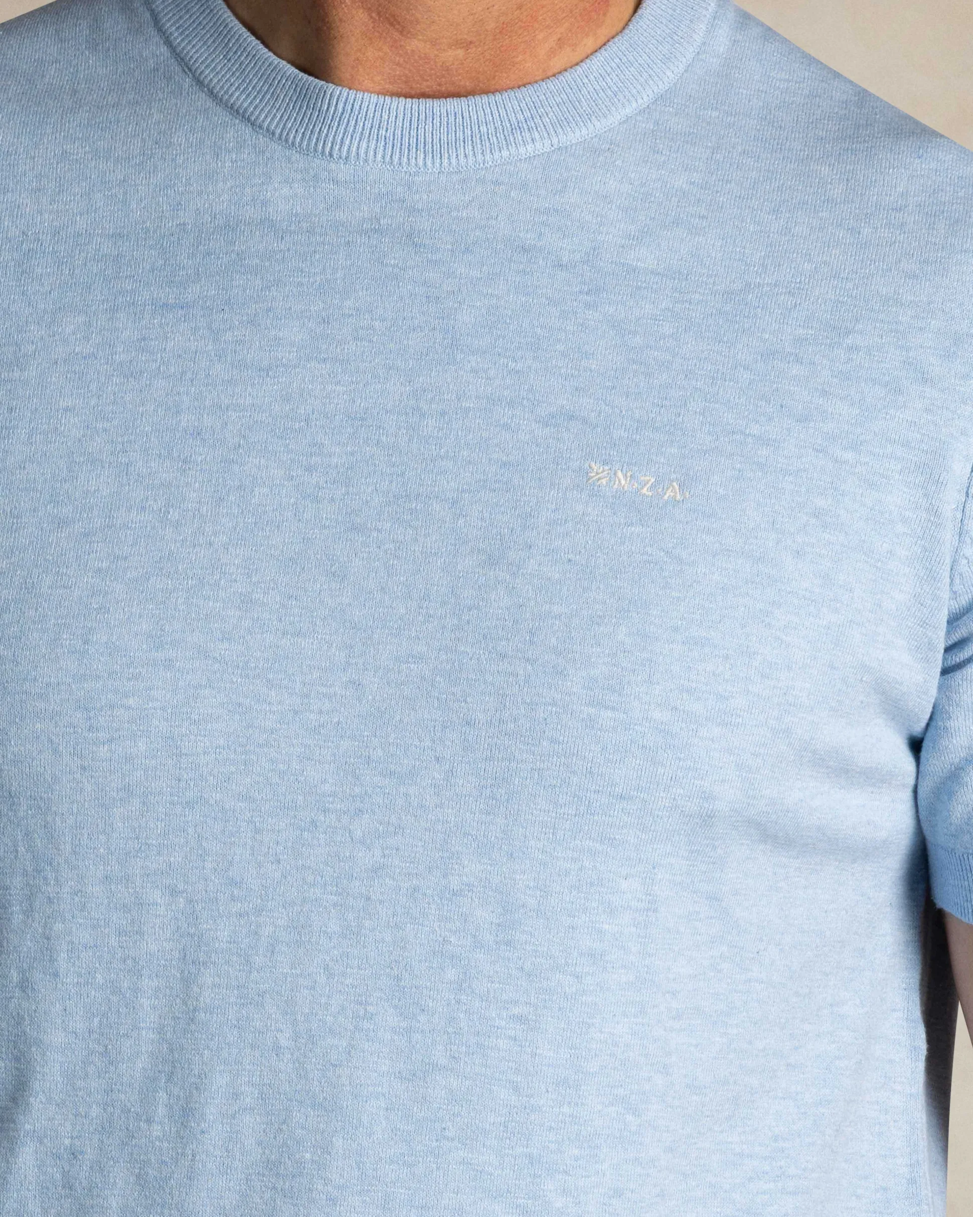 Blue cotton longsleeve
