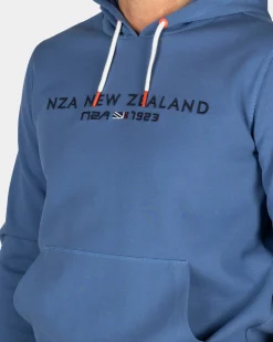 Blue hoodie