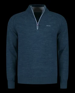 Blue knit