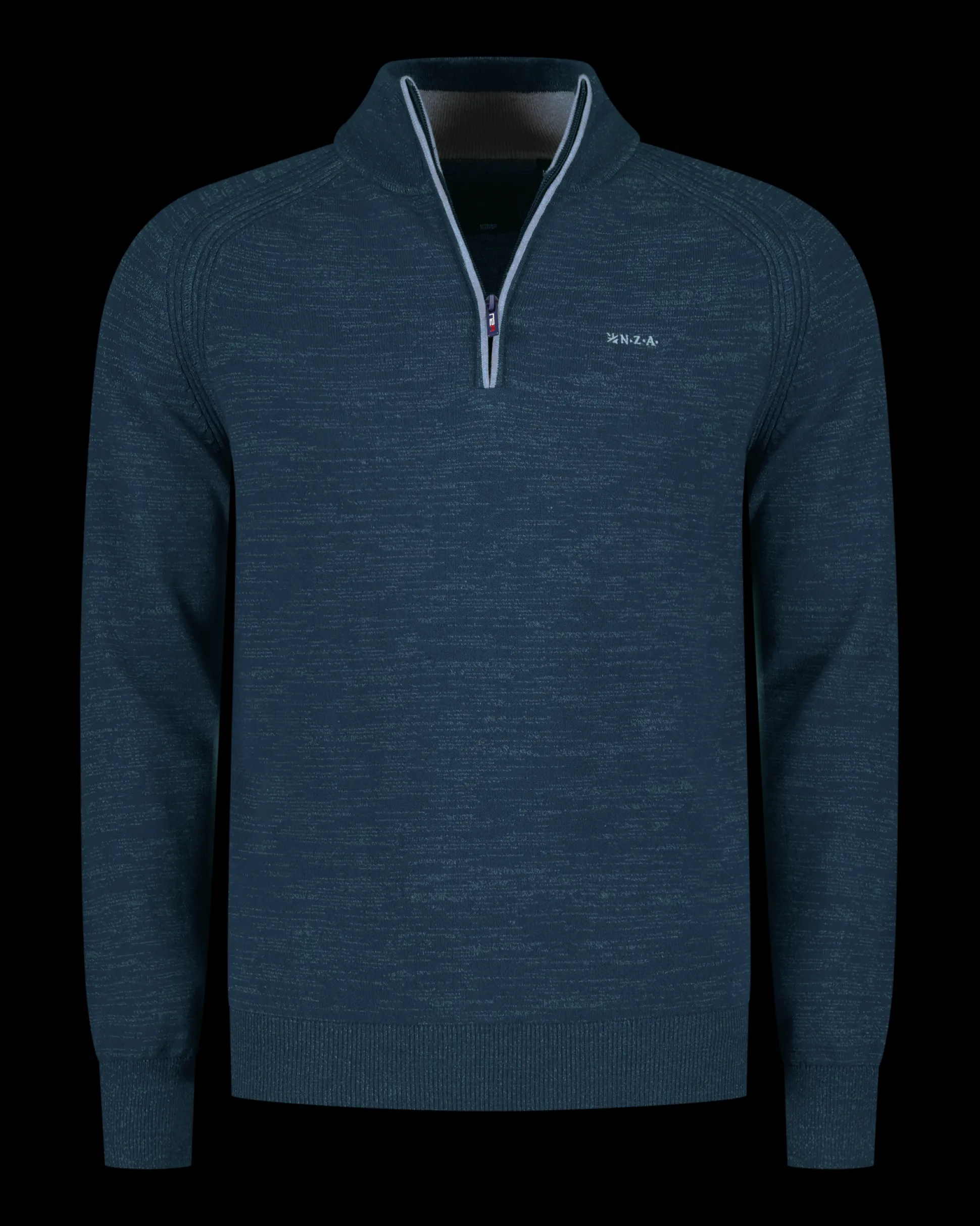 Blue knit