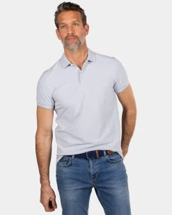 Blue polo - Marble Blue