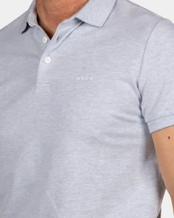 Blue polo - Marble Blue
