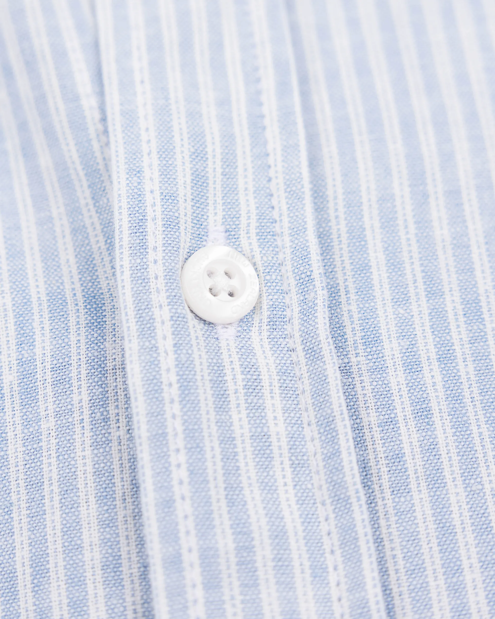 Blue striped linen shirt