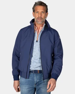 Blue summer jacket