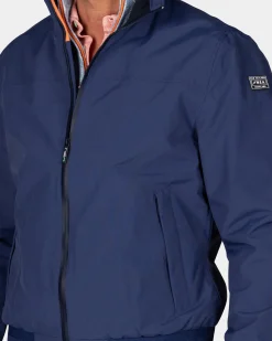 Blue summer jacket