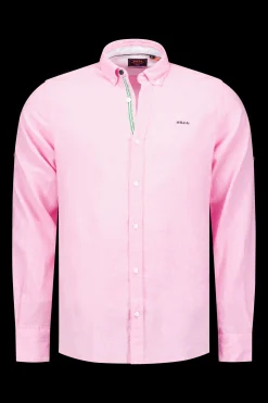 Brightly colored plain shirt - Bright Pink