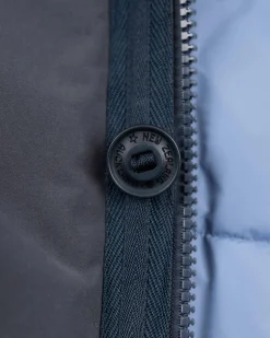 Canvas hooded parka jacket - Trent Petrol