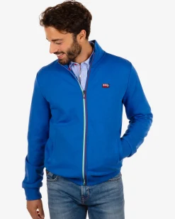 Cardigan with zipper Aramoana - Blizzard Blue