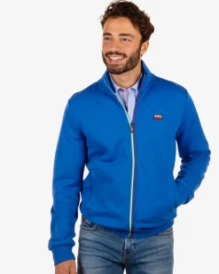Cardigan with zipper Aramoana - Blizzard Blue