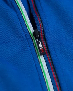 Cardigan with zipper Aramoana - Blizzard Blue