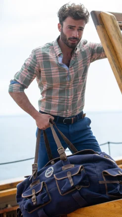 Checked shirt pink and green - Mellow Army
