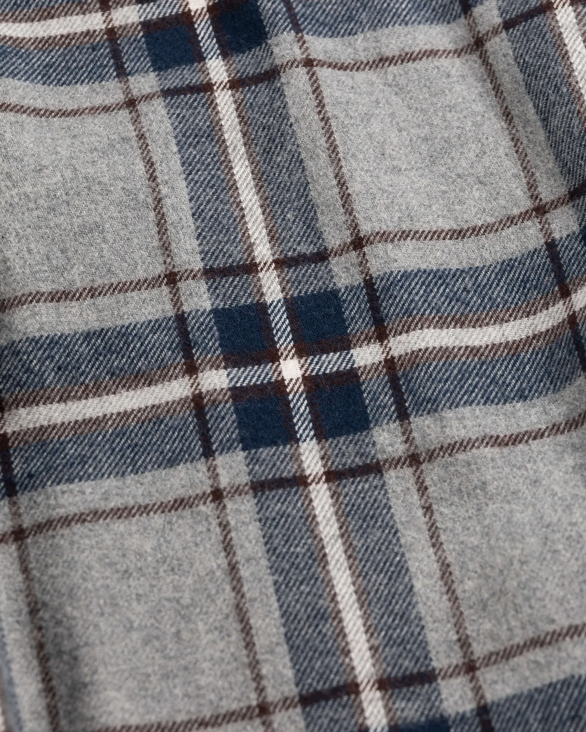 Checkered long sleeve shirt Speden - Grey Melange