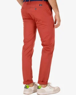 Chino pants Napier Twill Stretch - Brique