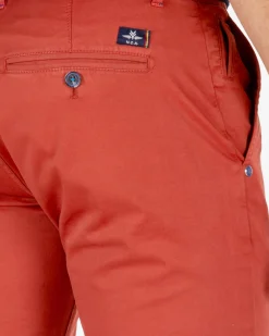 Chino pants Napier Twill Stretch - Brique