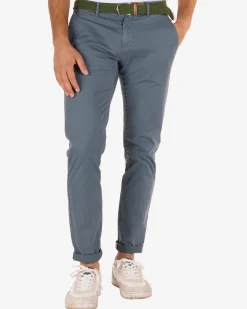 Chino pants Napier Twill Stretch - Energy Blue