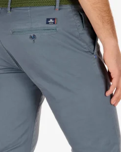 Chino pants Napier Twill Stretch - Energy Blue