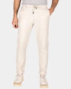 Cotton and linen trousers - Summer Stone