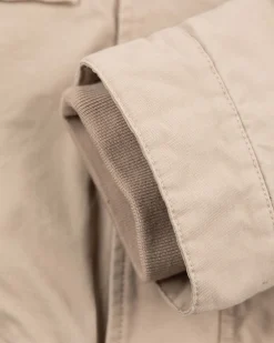 Cotton canvas jacket - Shimmering Sand