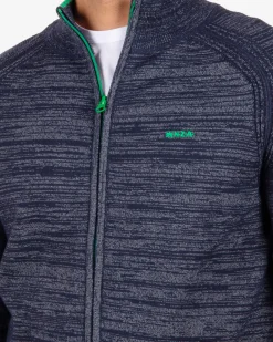 Cotton cardigan Iron - Reef Navy