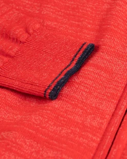 Cotton cardigan Iron - Rustic Orange