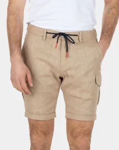 Cotton cargo shorts