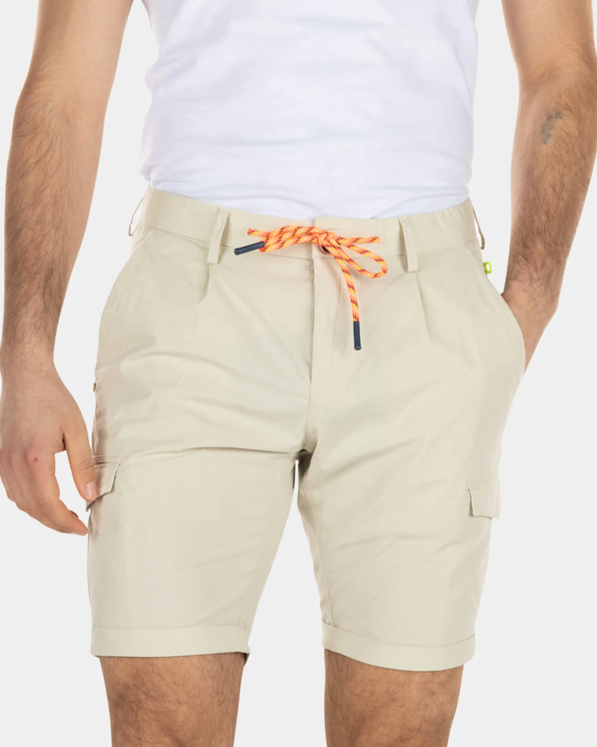 Cotton cargo shorts - Light Kit