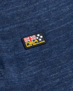 Cotton cashmere jumper Graham - Ink Navy