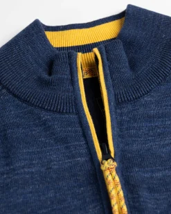 Cotton cashmere jumper Graham - Ink Navy