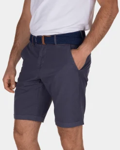 Cotton chino shorts Hamilton - Arkron Blue
