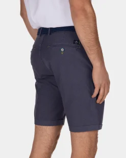 Cotton chino shorts Hamilton - Arkron Blue
