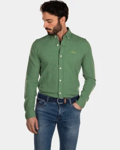 Cotton knitted shirt - Active Army