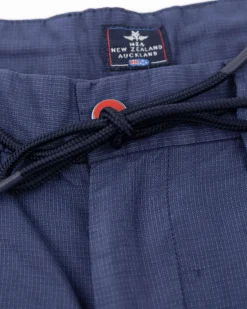 Cotton linen chino - Dusk Navy