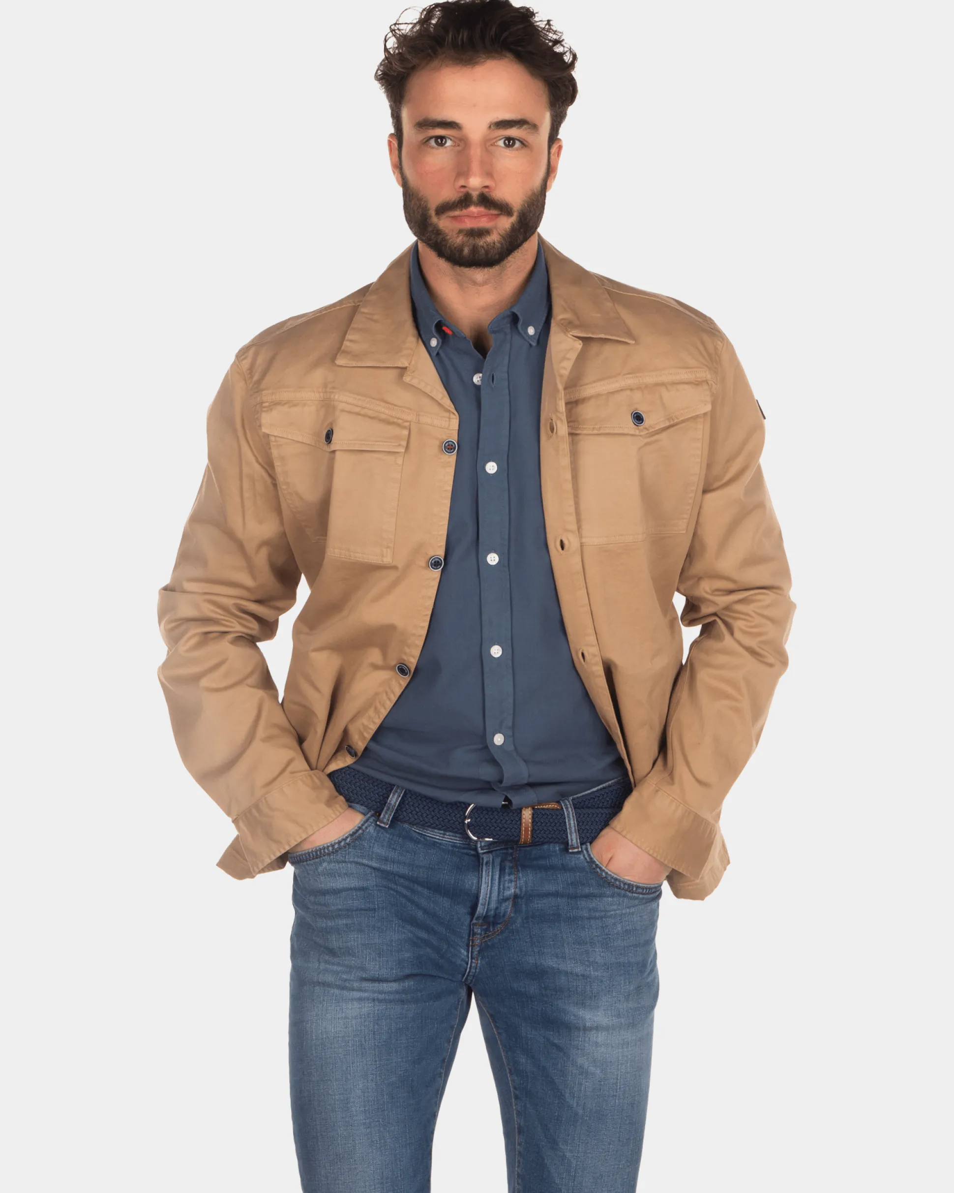 Cotton overshirt