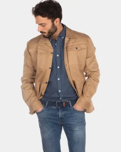 Cotton overshirt