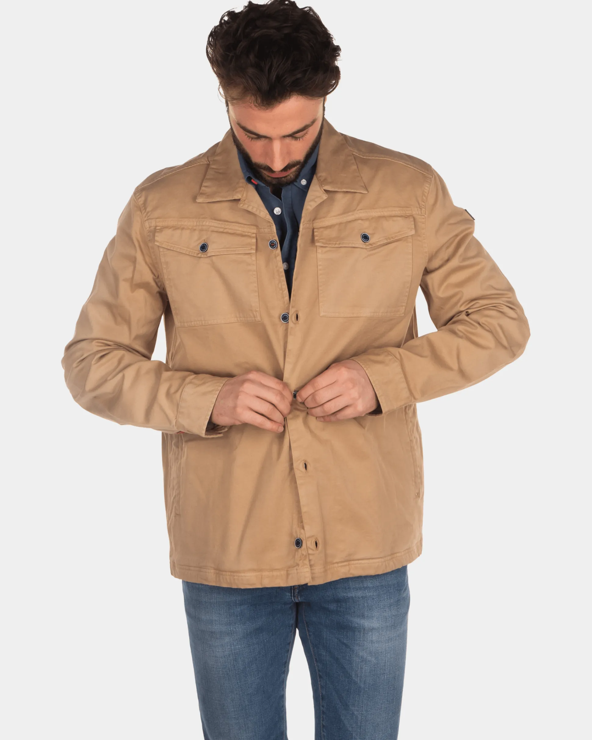 Cotton overshirt
