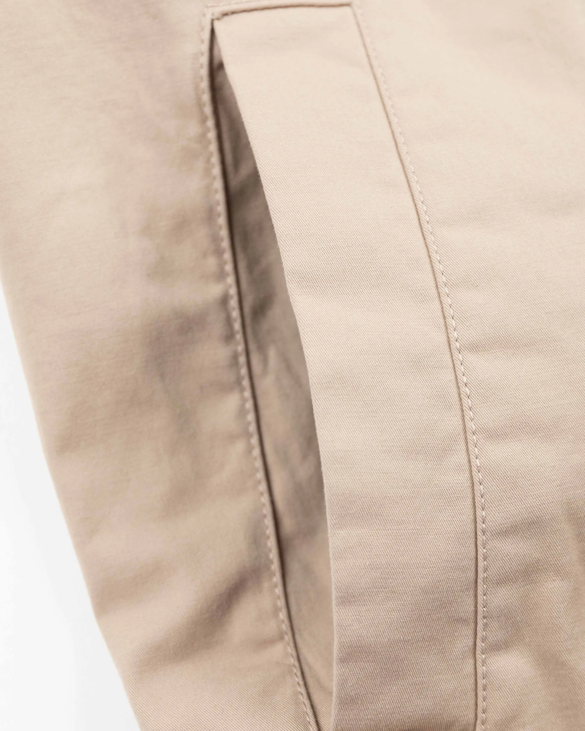 Cotton overshirt - Shimmering Sand